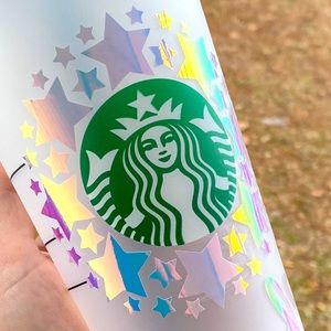 Opal Holographic Reusable STARBUCKS COLD CUP